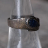 Vintage Sterling Lapis Band 7