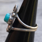 Vintage Sterling Turquoise Ring 5