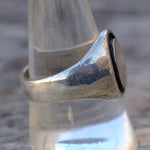 Vintage Sterling Silver Signet Ring 10