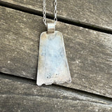 Vintage Sterling Turquoise and Coral Inlay Necklace