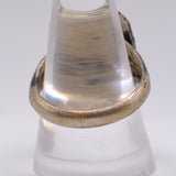 Vintage Sterling Turquoise Roper Ring 10