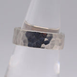 Vintage Sterling Silver Textured Band 5.5