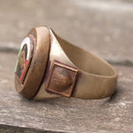 Vintage 1950’s Mexican Biker Ring 11.25