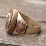 Vintage 1950’s Mexican Biker Ring 11.25