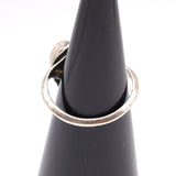 Vintage Sterling Turquoise Feather Ring 5.25