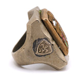 Vintage Mexican Biker Souvenir Ring 7.5