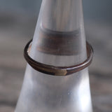 Vintage Sterling Multistone Inlay Band 7