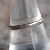 Vintage Sterling Silver Band 9.5