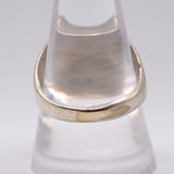 Vintage Sterling Turquoise Stamped Band Ring 9.75