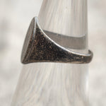 Vintage Sterling Engraved Signet Ring 5.75