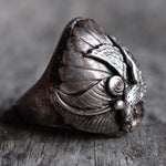 Vintage Sterling Silver Eagle Ring 10.75