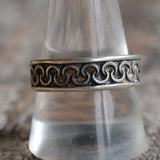 Vintage Sterling Silver Band 11