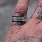 Vintage Sterling Silver Braided Band 7