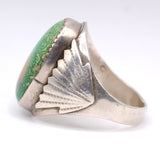 Vintage Sterling Royston Turquoise Ring 11.75