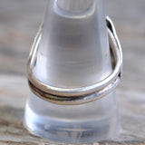 Vintage Sterling Agate Ring  11