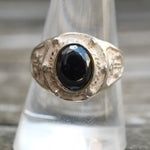 Vintage Sterling Anchor Ring 9.75