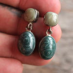 Vintage Sterling Silver Drop Earrings