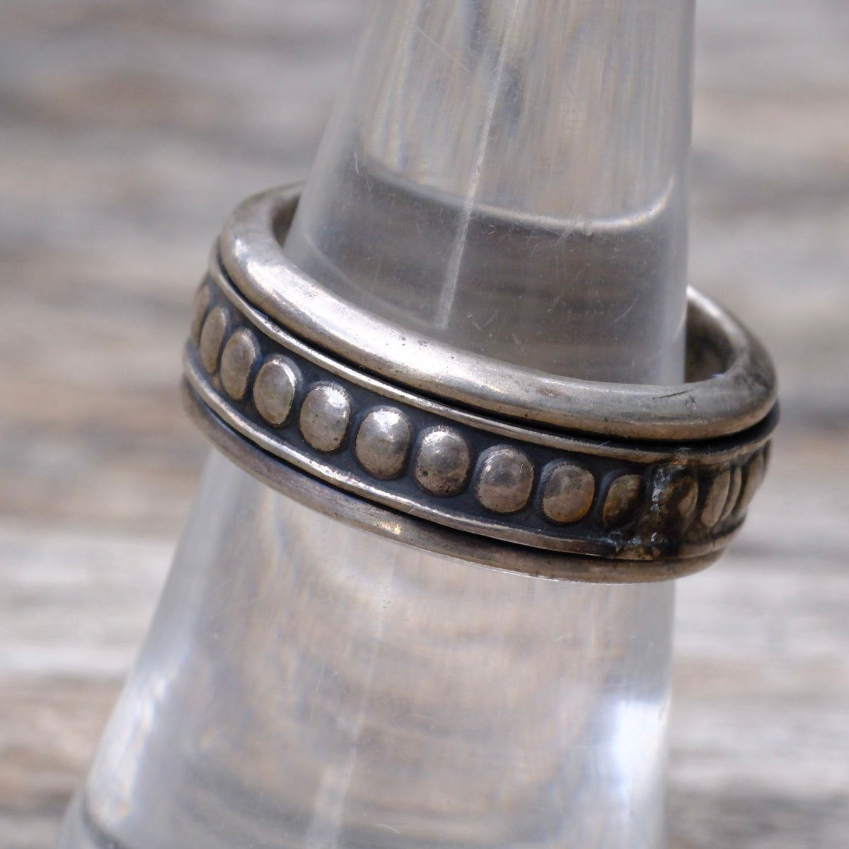 Vintage Sterling Silver Band Ring 7