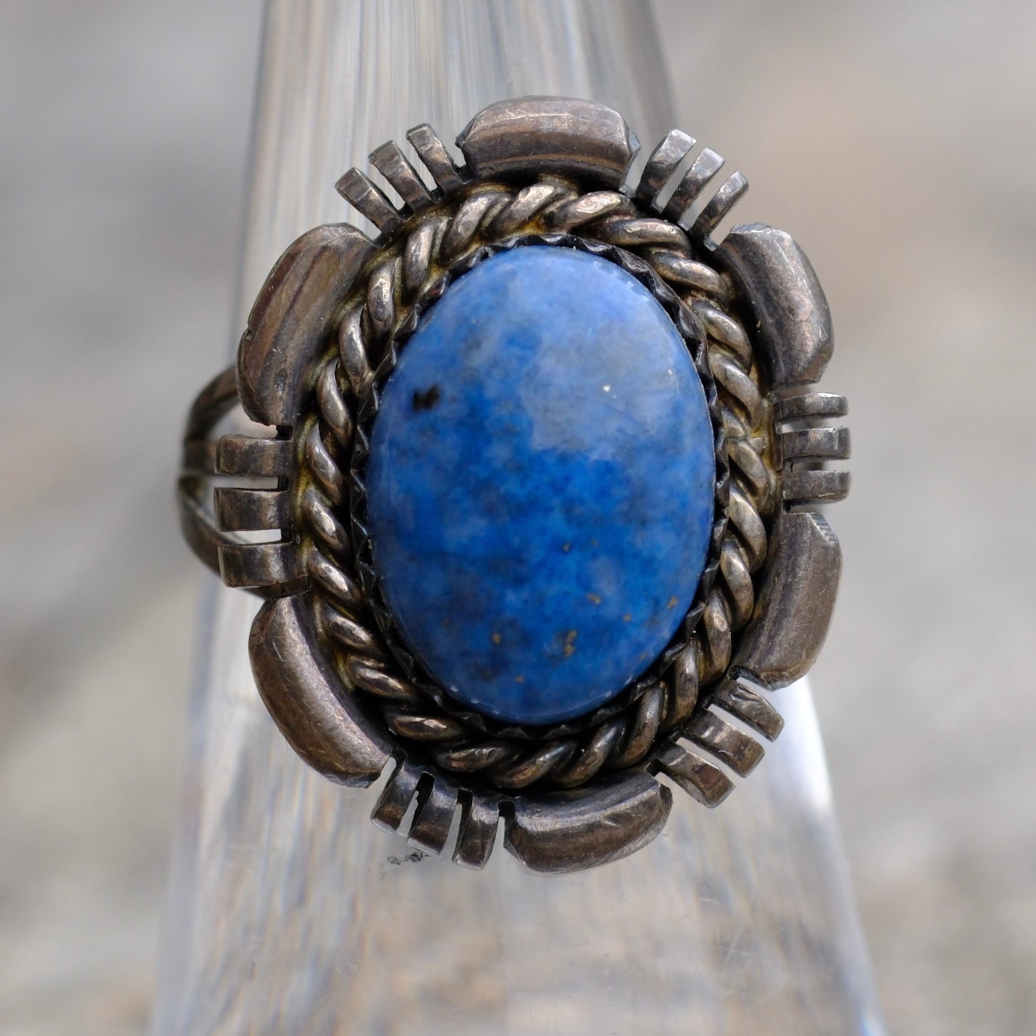 Vintage Sterling Turquoise Ring 7