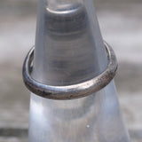 Vintage Sterling Malachite Roper RIng 6