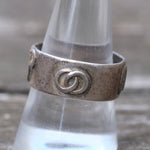 Vintage Sterling Silver Handmade Band 9.25