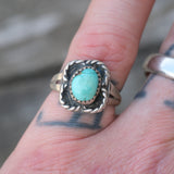 Vintage Sterling Turquoise Ring 6