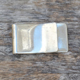 Vintage Turquoise and Coral Feather Money Clip