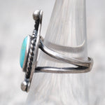 Vintage Sterling Turquoise Ring 7