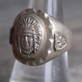 Vintage Mexican Big Chief Souvenir Ring 8.75