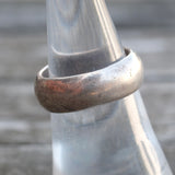 Vintage Sterling Silver Band 7