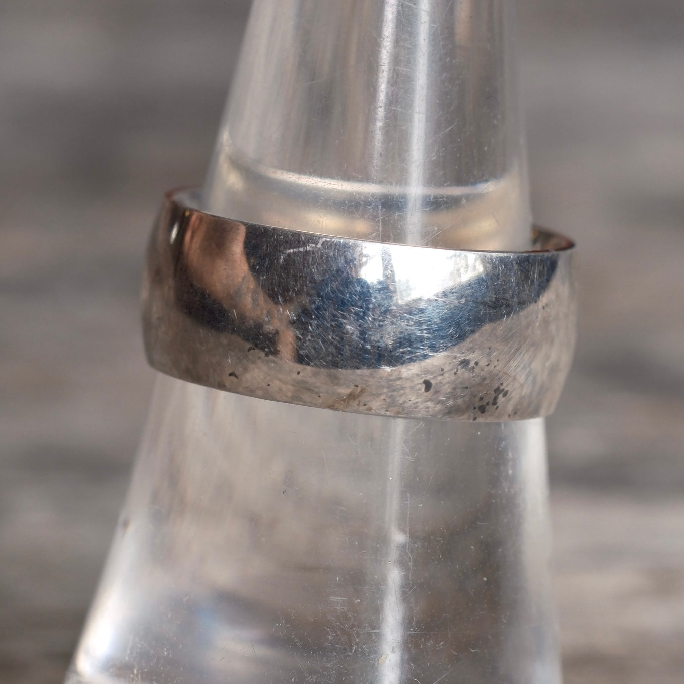 Vintage Sterling Silver Band Ring 7