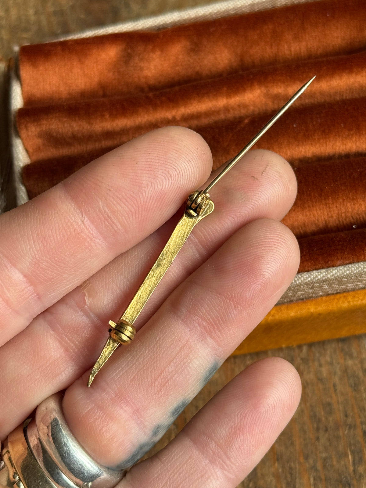 Vintage Gold Tone Tack Pin