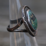 Vintage Sterling Turquoise Ring 5