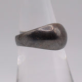 Vintage sterling Silver Dome Ring 7