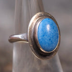 Vintage Sterling Sodalite Ring 6.75