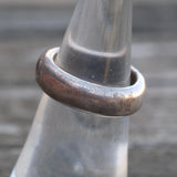 Vintage Sterling Silver Band 6