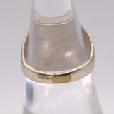 Vintage Sterling Turquoise Stamped Band Ring 7.75