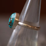 Vintage Sterling Turquoise Ring 7