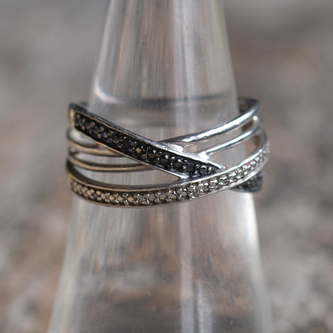 Vintage Sterling Silver Ring 6.5