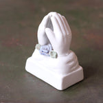 Vintage Ceramic Praying Hands