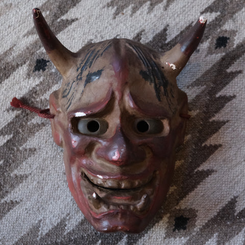 Vintage Ceramic Hannya Mask