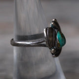 Vintage Sterling Turquoise Ring 7