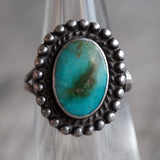 Vintage Sterling Turquoise Ring 6