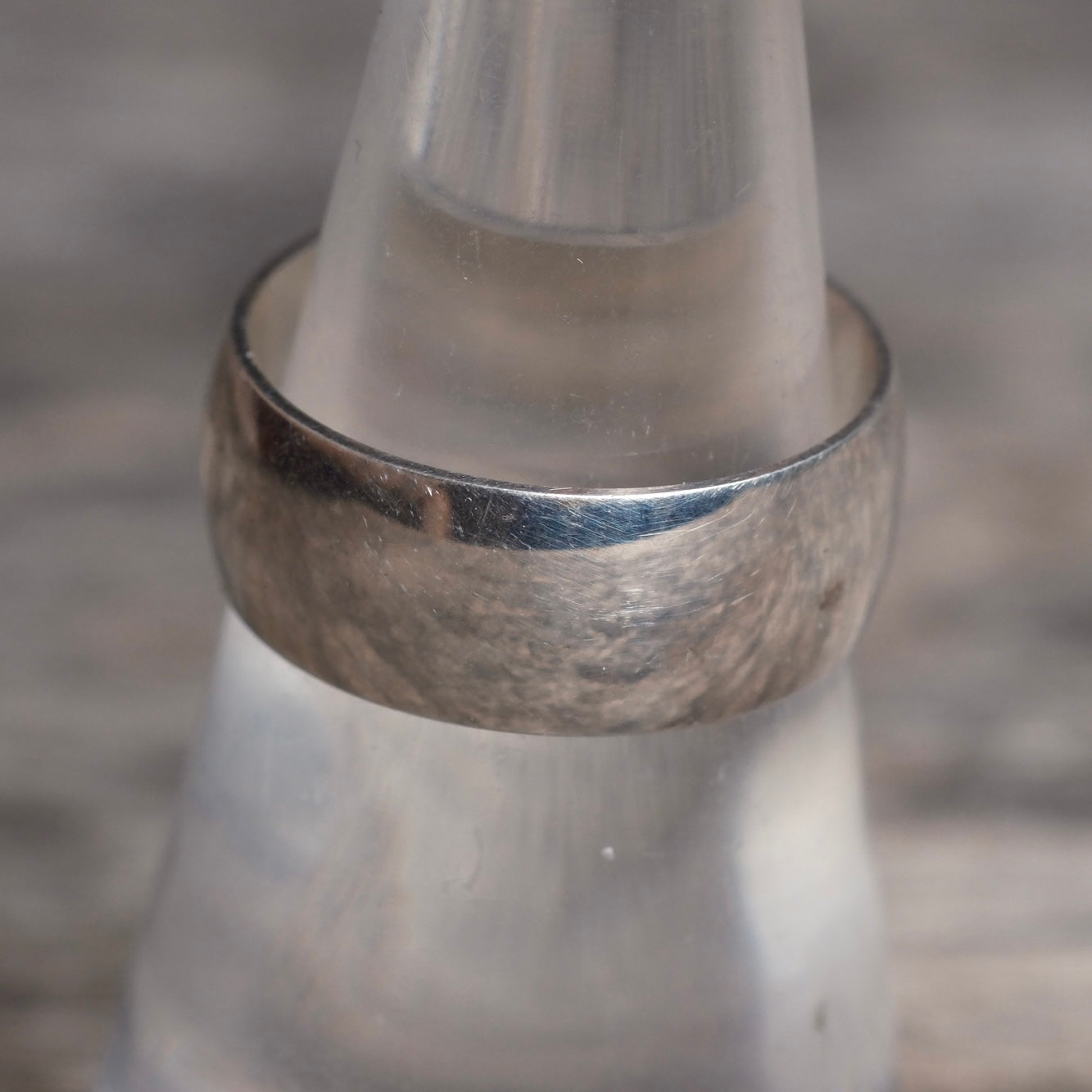 Vintage Sterling Silver Band Ring 7