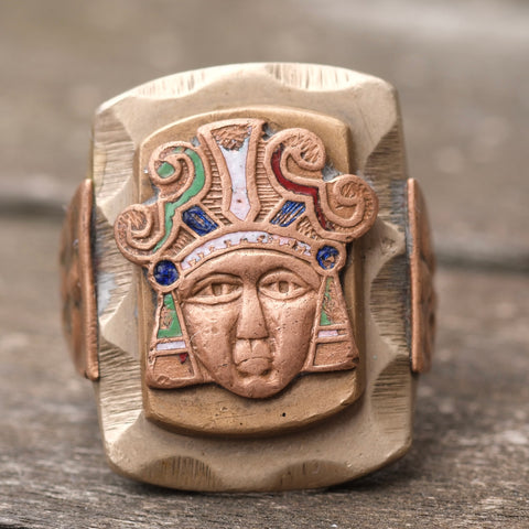 Vintage 1950’s Mexican Biker Ring 8.5