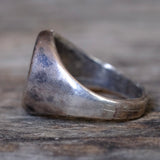 Vintage Sterling Turquoise Inlay Ring 10