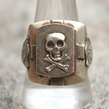 Vintage Mexican Biker Souvenir Ring 11.25