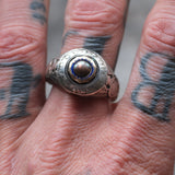 Voltage Sterling American Legion Signet Ring 12.5