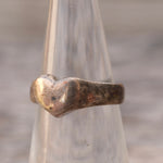 Vintage Sterling Silver Heart Ring 5.75