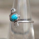 Vintage Sterling Turquoise Ring 6